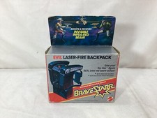 1986 Vintage Mattel BraveStarr Evil Laser Fire Backpack Boxed NEW Sealed FREESHP