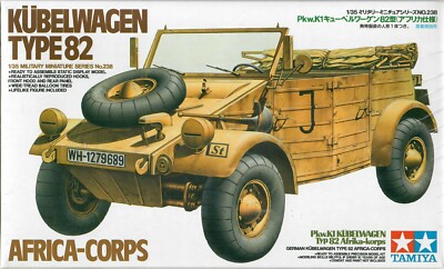 Tamiya 1/35 Afrika Korps Kubelwagen + Markings for Hans Joachim Marseille's car