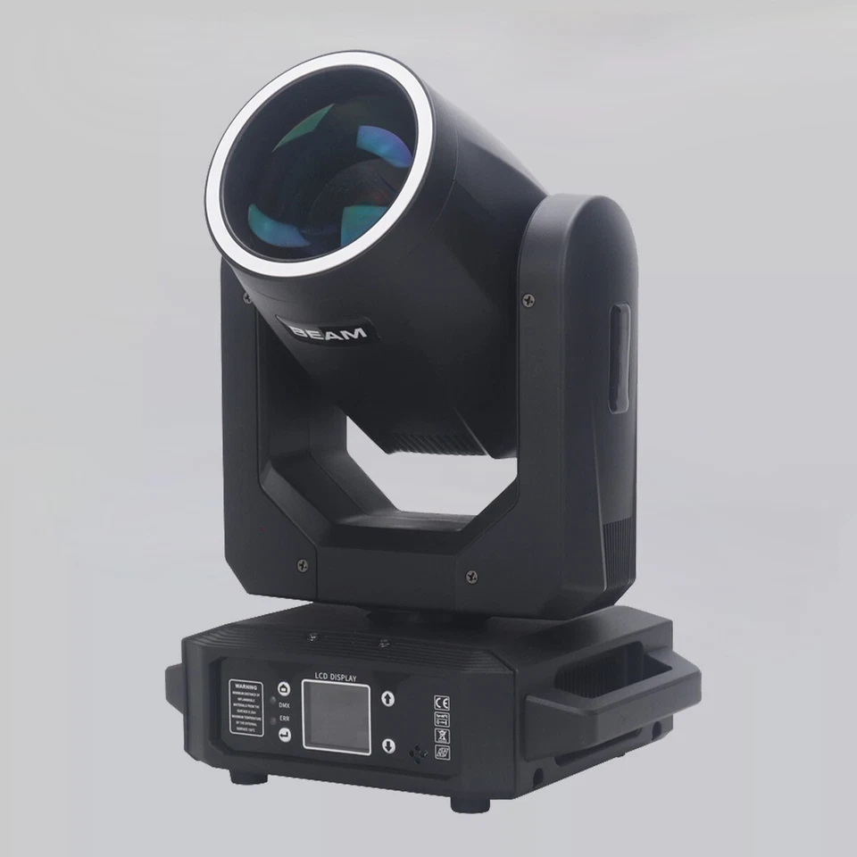 200W LED Moving Head Light With Ring 18 Rotating Prisms Effect Dj Stage Light - Image 4 of 4
