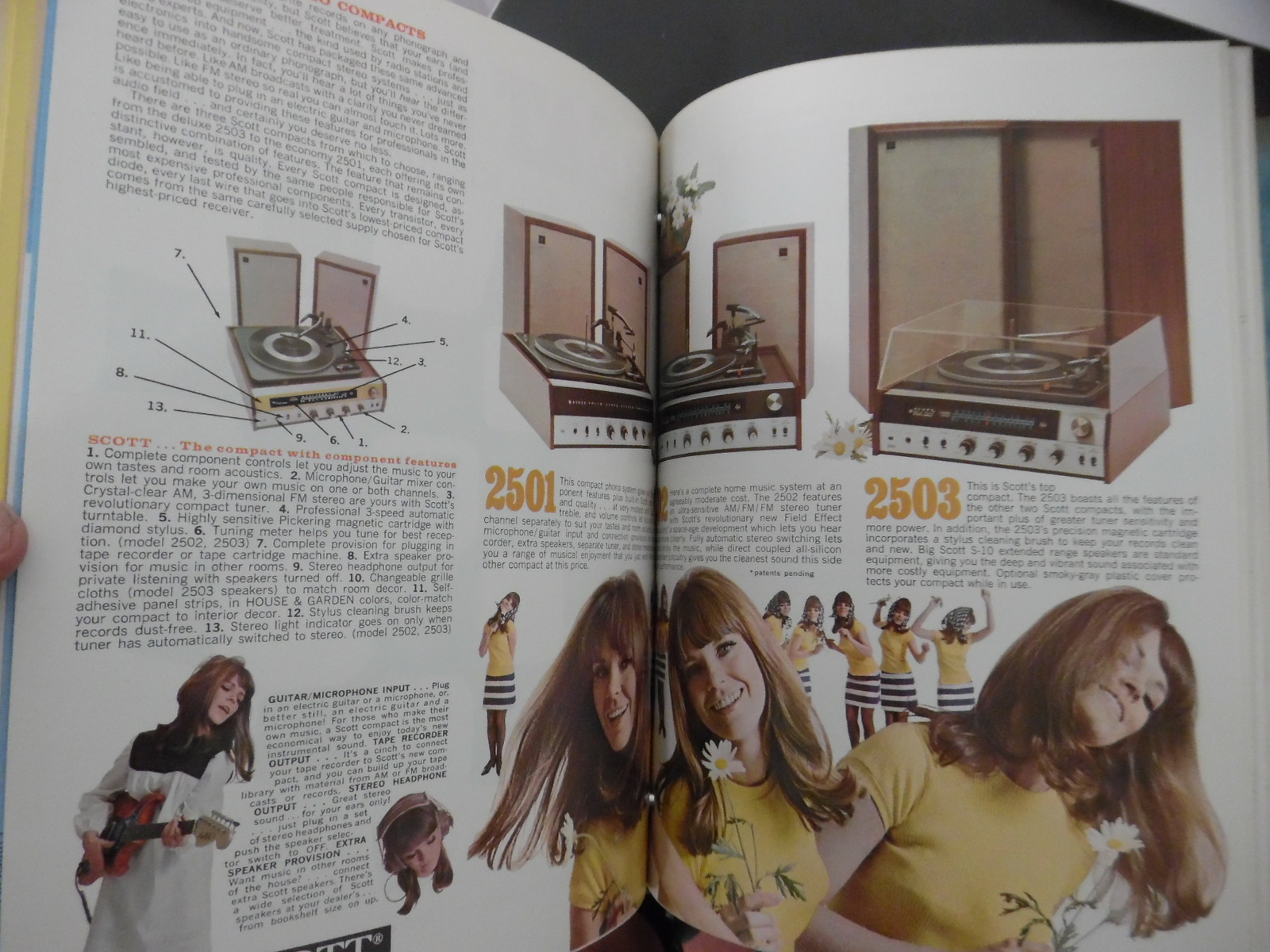 1960s Electronics Dealer Catalog Binder HiFi Norelco Radio Testers Vintage HUGE