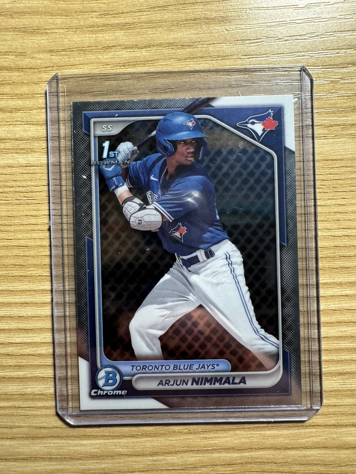 2024 Bowman - Chrome Prospects #BCP-142 Arjun Nimmala (RC)