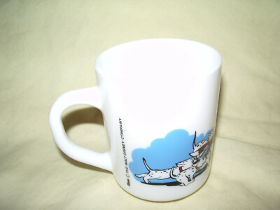 Set Mug Et Verre Arcopal 101 Dalmatiens - Multicolore, Verre Résistant - Occasion En Bon état