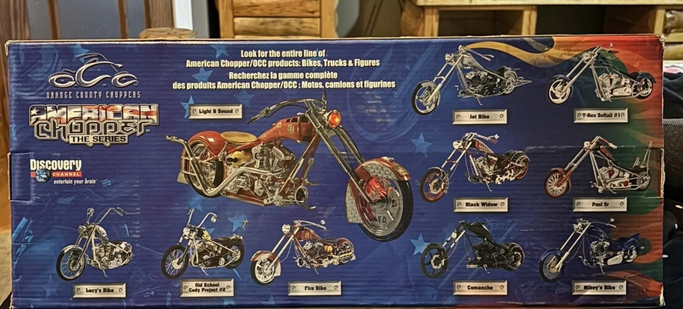 2004 American Chopper Service Discovery Channel Light & Sound Fire Bike - Image 4 of 4