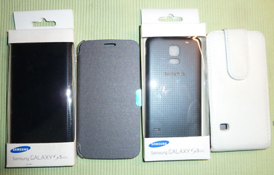 3 Stk Hülle für Samsung Galaxy A5 mini blau NEU Flip Cover