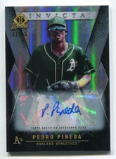2021 Bowman Draft Pedro Pineda Invicta Insert Autograph #BI-13  11/99