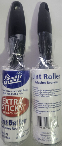 One Quality Home 60 Sheets Lint Rollers for Hair Extra Sticky, Pet Hair Remover