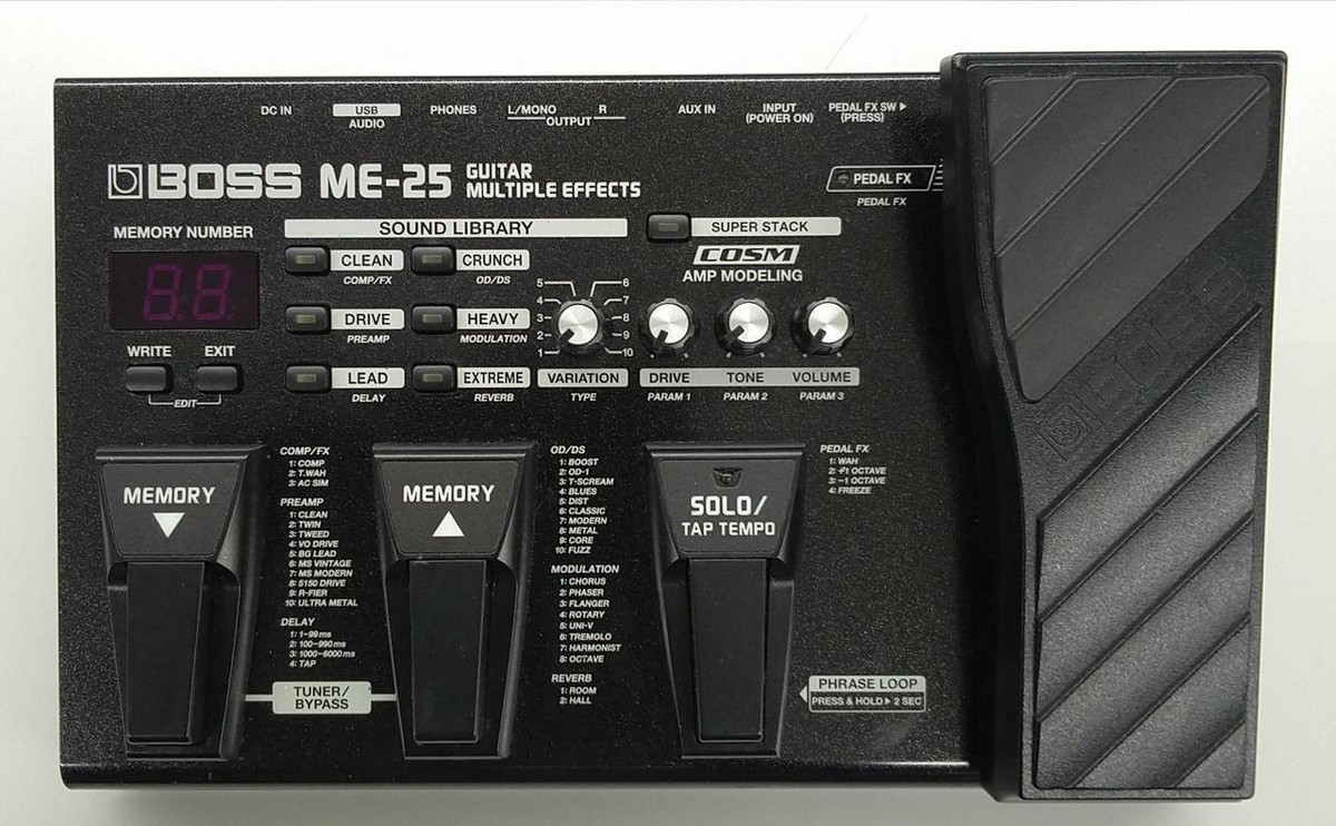 BOSS ME-25 Multi-effects From Japan | eBay