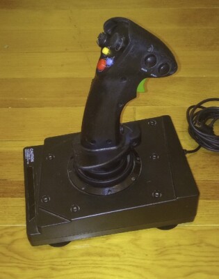 Hori Flight Stick EX2 Xbox 360 Video Game Simulator Untested HX3