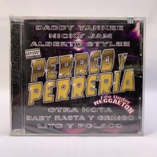 Perreo y Perrea CD Reggaeton Daddy Yankee Nicky Jam Alberto Stylee Lito Rare New