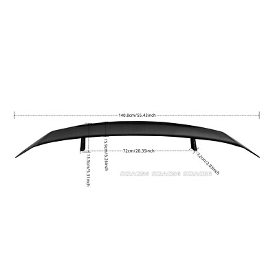 For MAZDA RX8 RX-8 Genuine Carbon Fiber GT REAR WING TRUNK SPOILER