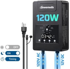 DEWENWILS 120W Low Voltage Transformer Photoc...