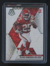 2020 PRIZM MOSIAC CLYDE EDWARDS-HELAIRE WHITE SPARKLE RC REFRACTOR SSP BEAUTIFUL