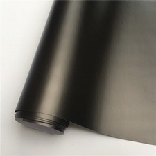 Genuine Matte Black Vinyl Wrap Car Auto Sticker Film Decal Bubble Free Sheet Usa