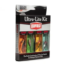 Rapala Ultra Lite Kit Fishing Lures with Collectable Shad Rap Key Ring