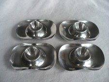 WMF cromargan 4 Eierbecher mit Ablage Ent. W. Wagenfeld ( 2 )