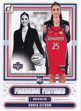 2025 WNBA Donruss Franchise Features Sonia Citron RC Press Proof #17    PWE