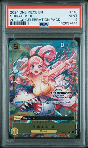 Shirahoshi (CS 2024 Celebration Pack) graded PSA 9 for sale on eBay