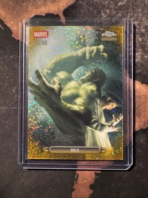 HULK Gold /50 Topps 2026 Marvel Chrome