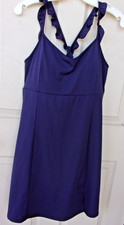 SINCERELY JULES ACTIVE GOLF TENNIS DRESS RUFFLED STRAPS LINED SIZE L NEW SALE!!