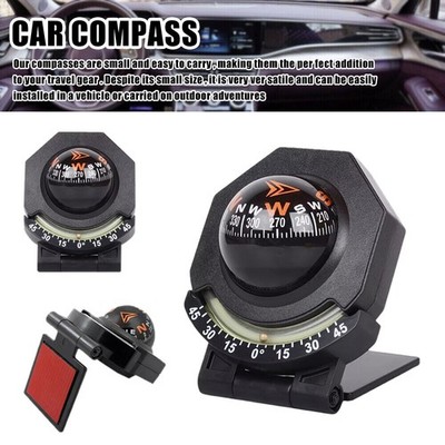 Dash Mount Kompass Marine Navigationskugel Für Boot Auto LKW Motorrad
