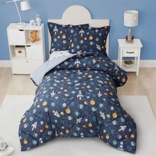Queen Space Bedding Sets for Boys, 3 Pieces Kids Queen Comforter Sets, Super ...