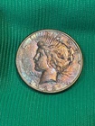 1923 Peace one dollar silver coin