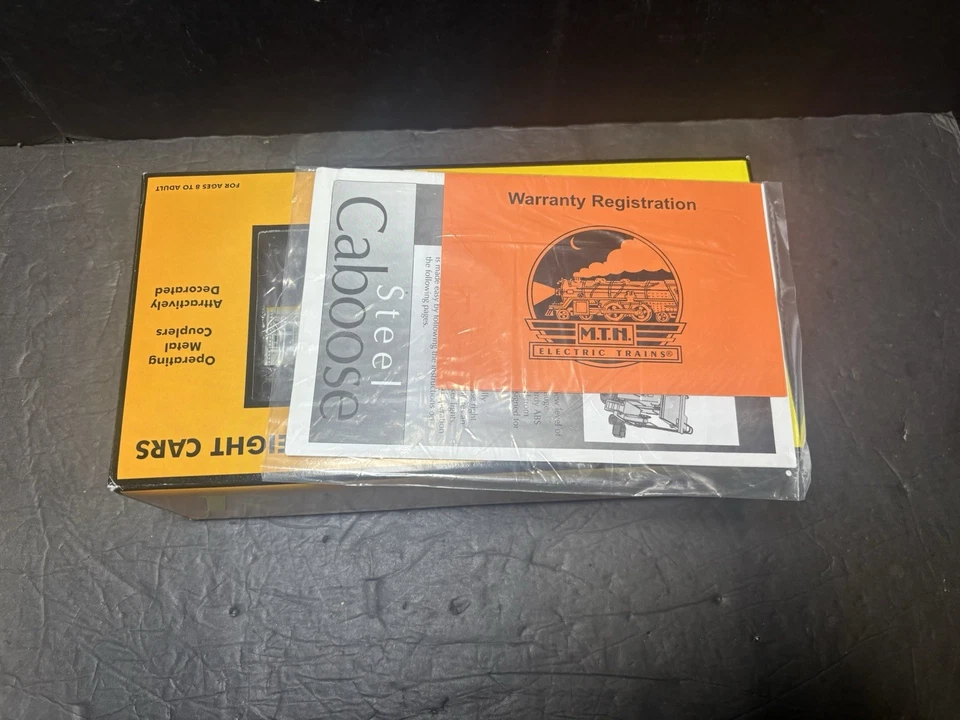 MTH Rail King Offset Steel Caboose MTHRRC 2002 30-7779 RR Club - Image 4 of 4