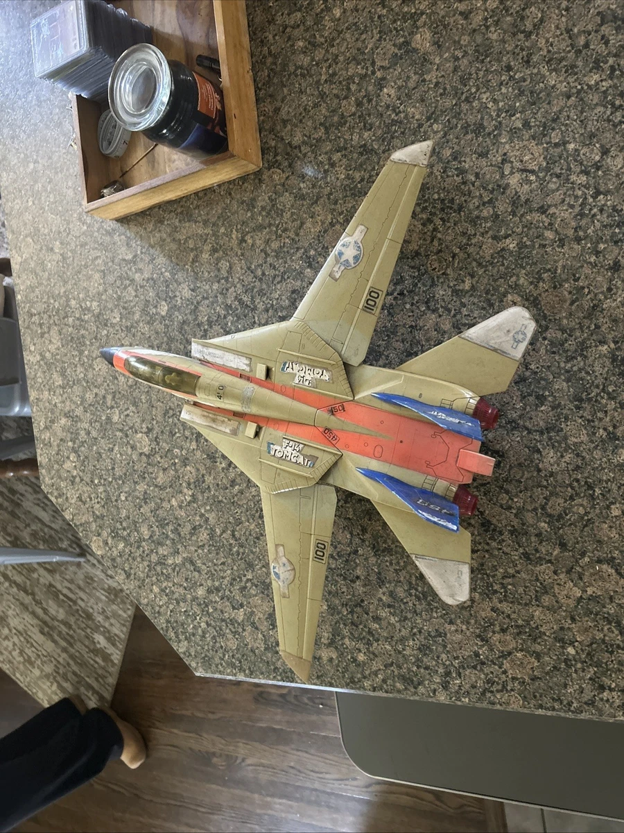 【激レア】NEW BRIGHT F-14 TOMCAT ラジコン　大型商品 Vintage 1990 New Bright F-14 Tomcat Remote Control Kitty Hawk