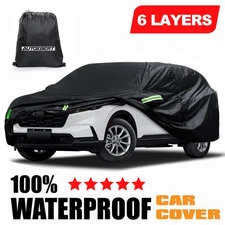 6 Layer CUSTOM FIT For HONDA CR-V Full Car Cover Outdoor Waterproof All Weather