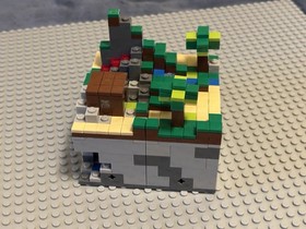 Lego Minecraft Micro World 21102 The Forest Steve & Creeper Micromobs