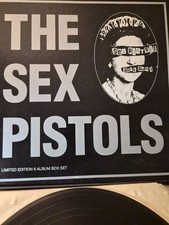 The Sex Pistols JOCK BOX 1 Set of 6 LP's with Sid Vicious Incl Demos + Live Punk