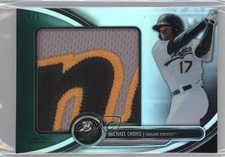 2013 Bowman Platinum Jumbo Patch 3/5 Michael Choice #JP-MC Jumbo Patch 2o2