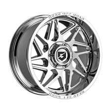 Gear Off Road Wheels 761C Ratio 20x12 -44 Chrome 8x165.1 8X6.5 (QTY 1) A258610