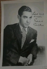 1930s EDDIE CANTOR Publicity Photo Facsimile Signed Inscribed Vintage Original