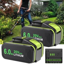 New For Worx 20V Li-Ion Battery 8000mAh WA3551 WA3551.1 WA3553 WA3553.1 WA3553.2