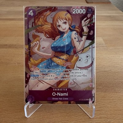 One Piece Card Game   O-Nami ST18-002 C  Full Art - Near Mint English