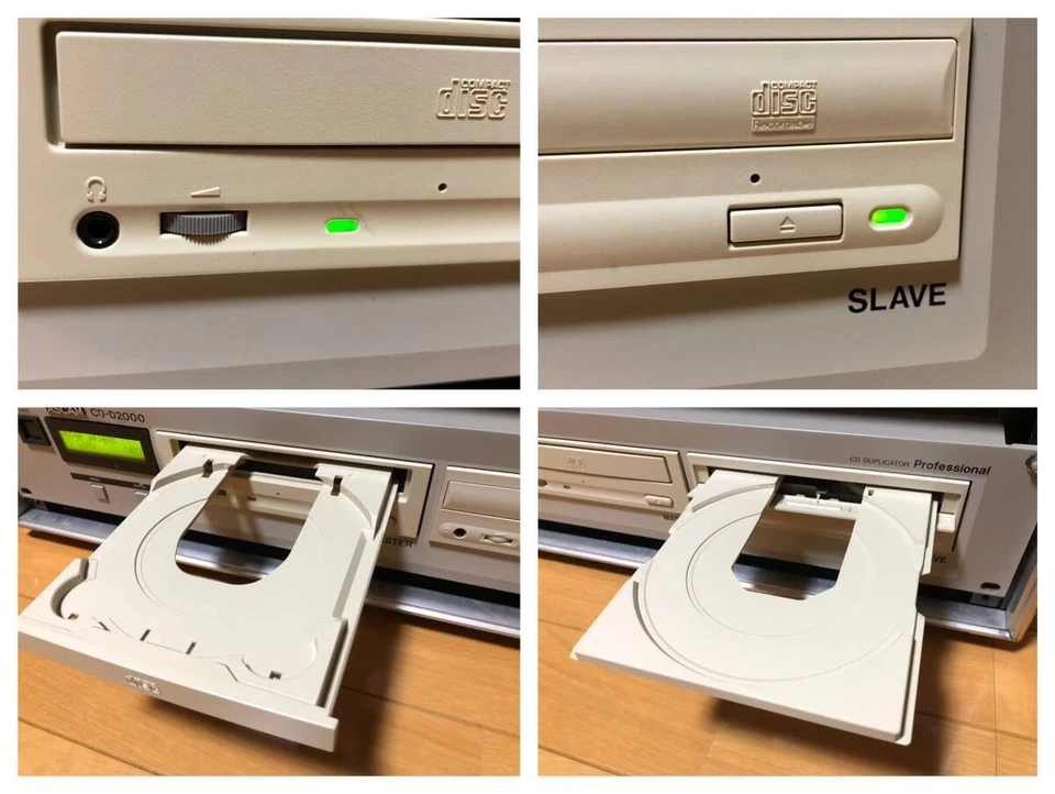 TASCAM CD-D2000 Professional Compact Disc Duplicator Recorder Tested JN02 7.5 - Image 3 of 4