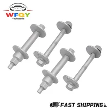 4PCS Front Lower Control Arm Cam Bolts Kit for 2003-2009 Toyota 4Runner US