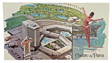 Casino de Paris Dunes Hotel & Country Club Las Vegas big postcard ca 1960s