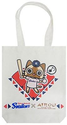 Tokyo Yakult Swallows x Airou Tote Bag Monster Hunter Airou Bag Baseball Yakult