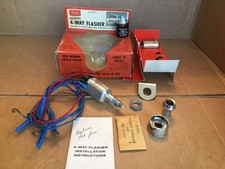 60s Sears -roberk 800 Vintage 4-way Emergency Hazard Flasher Tested Works Great 60s Sears -roberk 800 Vintage 4-way Emergency Hazard Flasher Tested Works Great