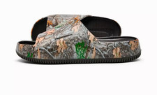 Nike Calm Slide Sandals Mens Realtree Camo Edge Baroque Brown IB2885 200