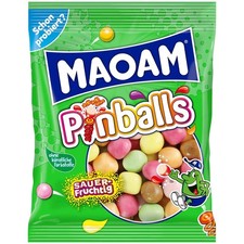 MAOAM Pinballs SOUR & FRUITY chews -200g/7.05...