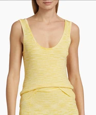 ZIMMERMANN Illuminate Mouline Rib-Knit Tank Top Size 6/8