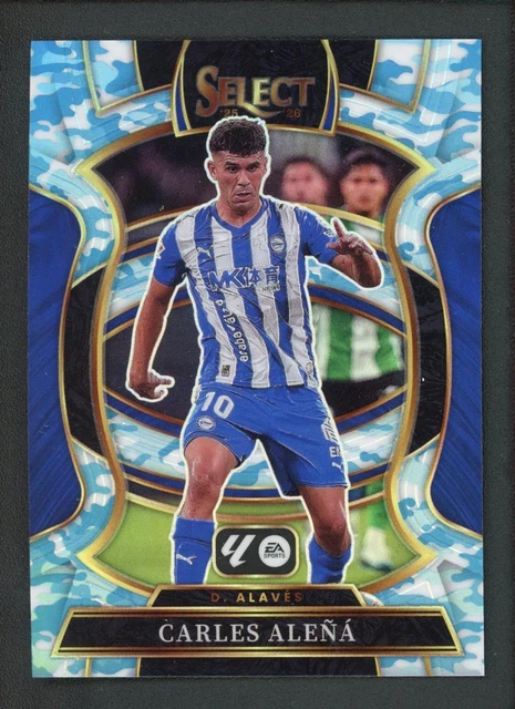 2025-26 CARLES ALENA 25/30 PANINI SELECT LA LIGA TERRACE CAMO WINTER