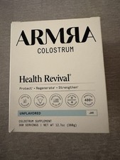 ARMRA Colostrum Health Revival 360 Servings 12.7 oz Exp 11/2026 New Sealed