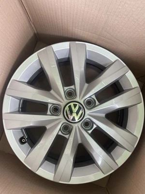 16 Zoll Alufelge 7E0601025N VW T5 T6 Multivan Clayton 6,5x16 ET51 Felge - Bild 1 von 4