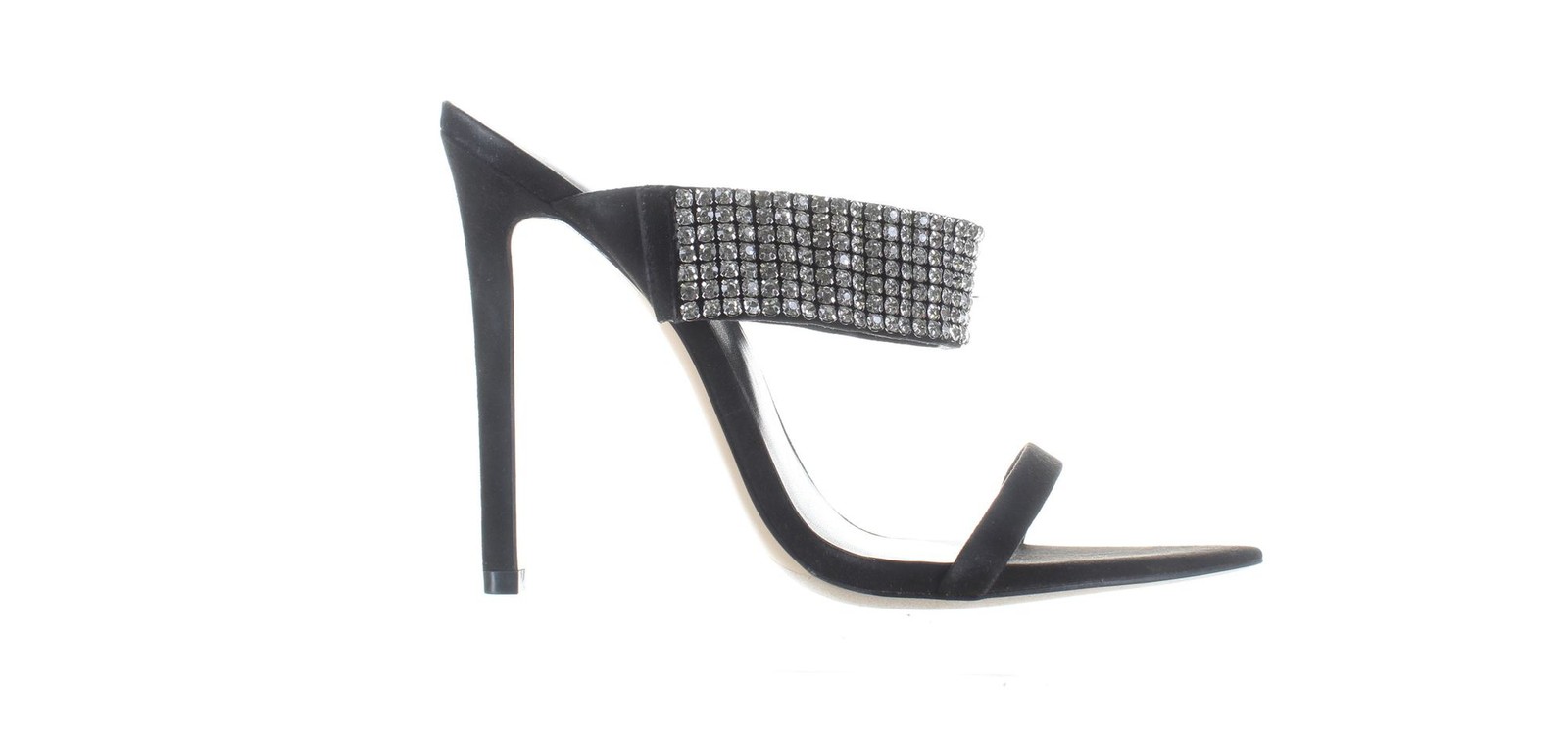 JLO by Jennifer Lopez Womens Noin Black Sandals Size 6.5 (7687440)