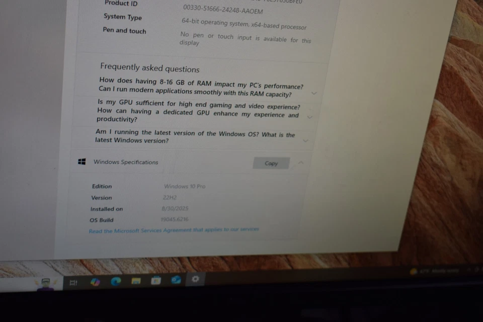 Dell OptiPlex 7050 Intel Quad Core i5-6400 SSD Windows 10 Serial Parallel Ports - Image 3 of 4