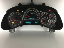 02-04 Envoy / Trailblazer Speedometer Instrument Gauge Cluster with DIC 